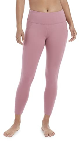 Jockey Damen Activewear Premium Utility 7/8 Leggings, Mesa Rose, X-Groß