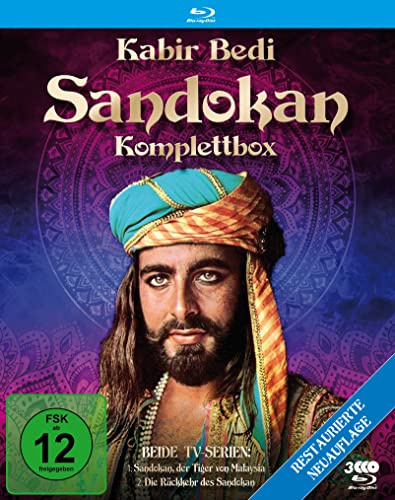 Sandokan - Komplettbox: Restored Version (Der Tiger von Malaysia in HD & Die Rückkehr des Sandokan in SD) (Fernsehjuwelen) [Blu-ray]
