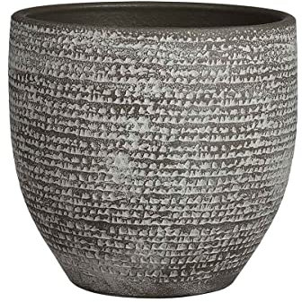 MICA Blumentopf Atlantic rund grau - Innentopf
