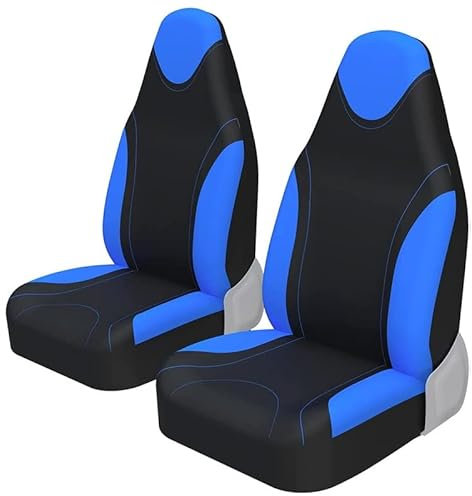 Autositzüberzug Für TOYOTA Für Aygo 2 stücke Vordersitz Eimer Auto Sitzbezüge Universal Für Autos Lkw SUV Sitz Schutz Auto Sitzbezug (Farbe : 2)