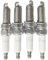 4 Stück 91028 SILZKR8E8G Iridium Platinum Zündkerze kompatibel mit Hyundai Figure Sonata Tucson 1.6T Kia KX3K4K5KX5 Dongfeng AX3/5/7,4 Stück