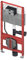 TECEprofil WC-Modul mit Uni-Spülkasten, Anschluss für Geruchsabsaugung, Bauhöhe 1120 mm, 9300303