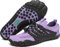 SAGUARO Scarpe da Sport Acquatici Uomo Donna Scarpette Scoglio Traspiranti Leggere Scarpe da Immersione per Piscina Spiaggia Canottaggio Mare Fiume Surf Vela Acqua Cycling, Viola Iris, 38 EU