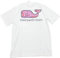Vineyard Vines Men's Cap Island Palms Whale Fill Graphic Pocket T-Shirt White S