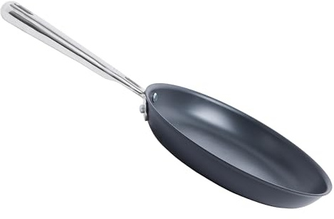 Misen 8 Inch Pre-Seasoned Carbon Steel Fry Pan – Lightweight, Even Heating, Heat Retention – Oven Safe to 500°F – Ideal for Searing, Sautéing, and Frying – Versatile Durable, Easy to Clean