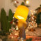 Starnearby A Little Shy Man Lampe, Lustige LED Tischlampe, Kreative Kleinen Tischleuchte Mit Schirm, Schüchterner Mann Nachtlicht für Schlafzimmer Wohnzimmer Dekoration (Gelb)