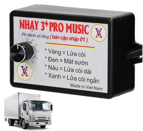 Sound-Steuergerät, Lautsprecher mit elektrischer Hupe | 3/8/12 Töne Musik Rapid Horn Relais 12V 24V Audio Frequenz Controller,Einstellbares Relais mit Knöpfen für Schiffe, Motorräder, Autos