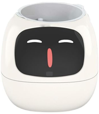 Jardinière intelligente | Pot de fleurs intelligent | Expressions multiples, robot plante pour salon, interaction gestuelle riche, décoration intérieure