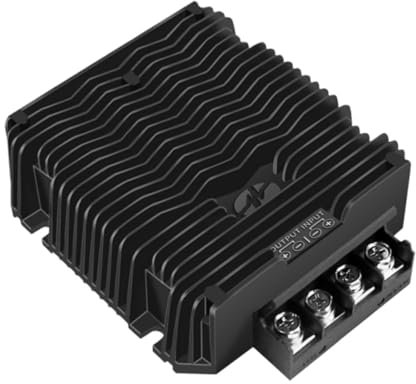 LEWLUIRZA Chargeur de Batterie au Lithium Lifepo4, DC 18-60V 24V 36V 48V à 14.6V 40a, système de Double Batterie for Camping-Car, Bateau, Voiture