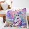 Kuscheldecke Einhorn Gelb Graffiti Kuscheldecke Flauschig Flanell Lammwolle Fleecedecke Doppelseitiges Design Felldecke Weich Decke Pflegeleicht Decken Flauschige Blanket Wohndecke 150x200cm