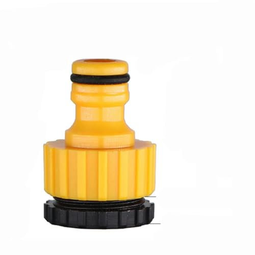 1/2 3/4 1 Gartenschlauch-Schnellverbinder für die Reparatur beschädigter undichter Wasserschläuche, Adapter für PE-Rohrverschraubungen, Bewässerungsrohrverbindungen, Bx1 Stück
