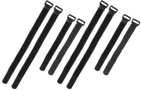 POPETPOP Riemen Gürtel Fahrrad 8 Stücke Mountainbike Spanngurte Fahrradpumpe Sicherungsgurt Radfahren Befestigungs Nylonbänder Für Fahrrad