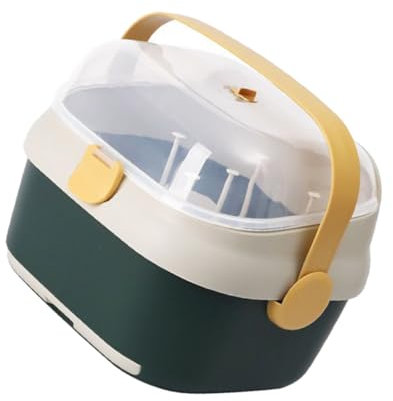 Vaguelly 1 Pz Contenitore Per Biberon Contenitore Per Asciugatura Per Neonati Organizzatore Per Contenitore Per Biberon Contenitore Per Stoviglie Contenitore Per Ciuccio Contenitore Per