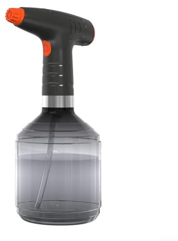 900 ml elektrische Sprühflasche mit USB-Aufladung, Ein-Knopf-Design für automatisches Sprühen und Reinigen