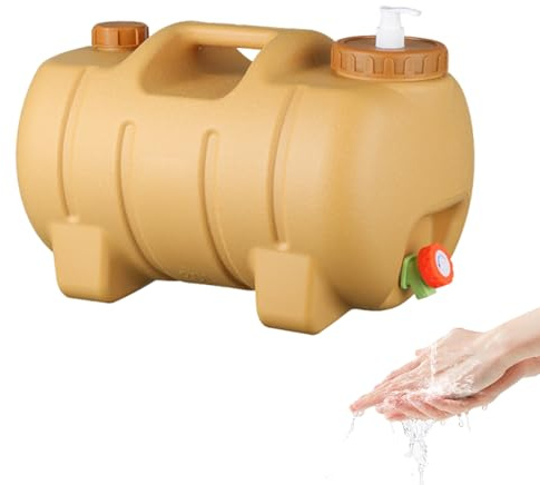 Ghjkldha Réservoir d'eau de camping, 20 l, réservoir d'hydratation en forme de porc, 42 x 27 x 27 cm, réutilisable, BPA, pour la survie en plein air, les aventures familiales, les événements sportifs