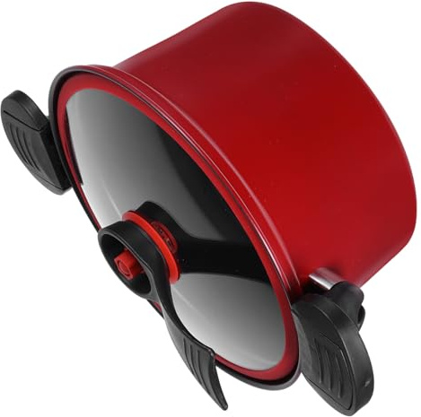 ROMISBABA Pentola Bassa Pressione Coperchio in Pentola Per Zuppa Domestica Fondo Integrato Per Calore Rapido e Distribuzione Uniforme