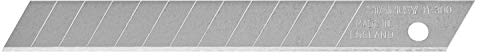 STANLEY, CONFEZIONE DI 10 LAME SPEZZARE MM. 9 DISP. 0-11-300