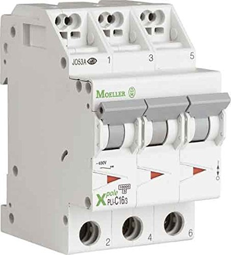 Eaton 101321 Leitungsschutzschalter, 16A, 3p, C-Char