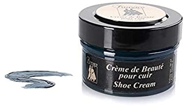 Famaco - Cirage Chaussure - Crème de Beauté - ANTHRACITE - Pommadier 50 ml - Ravive les couleurs - Imperméabilise - Brillance longue durée