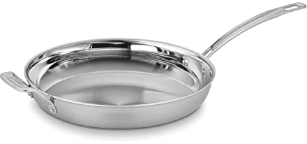 Cuisinart - MultiClad Pro offene Edelstahl-Pfanne, edelstahl, edelstahl, 12-Inch