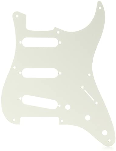 Fender 009-4245-049 Pure Vintage 1-Ply Eggshell 8-Hole Mount '56/'59 Stratocaster Pickguard