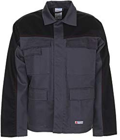Planam 5510050 Weld Shield Jacke, Grau/Schwarz, Größe 50