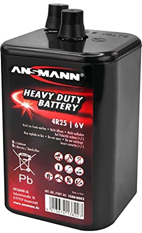 ANSMANN 4R25 6 V Zinc Carbon Battery