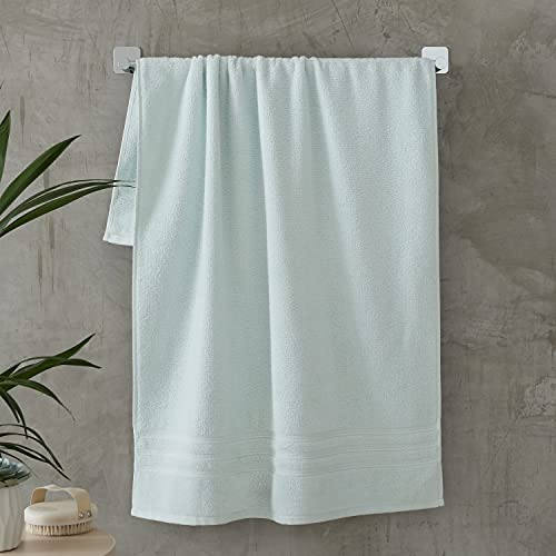 Catherine Lansfield Zero Twist Soft & Absorbent Cotton Bath Towel Duck Egg Blue