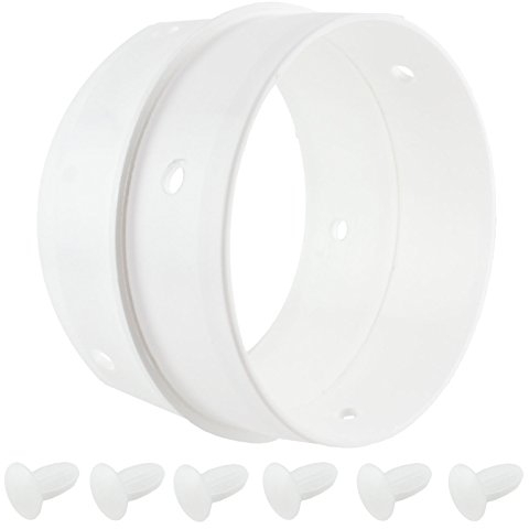 SPARES2GO Dual Vent Hose Connection Ring Kit for Siemens Tumble Dryer