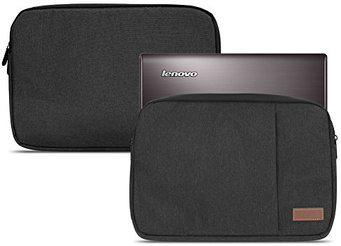 NAUC Laptop Tasche Sleeve für 11-12.3 Zoll Schutztasche Hülle Tablets Notebook Ultrabook Case Schwarz