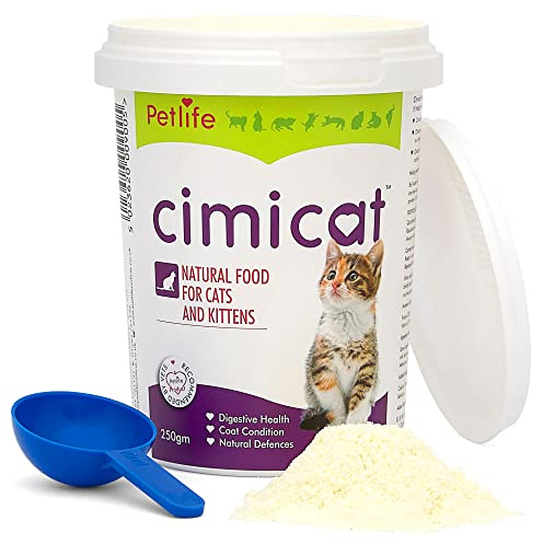 2 x Cimicat Milk Supplement Recommended by Vets for Cats & Kittens - with Vitamins Minerals & Proteins 500g (2 x 250g)