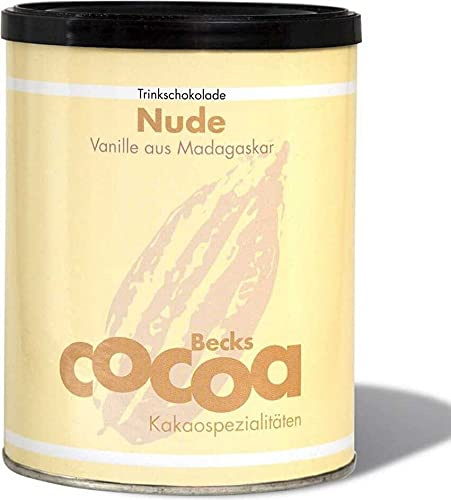 Glutenfreie Vanilleschokolade zum Trinken BIO 250g - Becks Cocoa