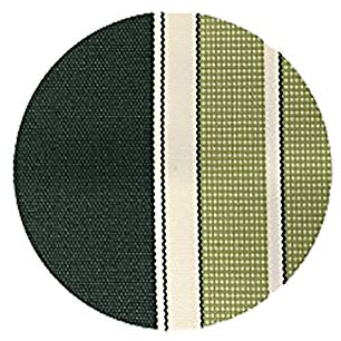 TENDA DA SOLE A CADUTA cm.100 x H.250 - verde/bianco