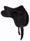 Aces Equine Freemax-Sattel aus Wildleder, baumlos, 40,6 cm – 43,2 cm Sitz, inkl. Gurt (40,6 cm)