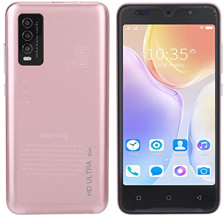 Y30S Entsperrtes Smartphone, 5 Zoll Mobiltelefon mit QHD Bildschirm, 2GBRAM+32GB ROM MTK6572 Dual Card Dual Standby Handy für Android 6(Roségold)