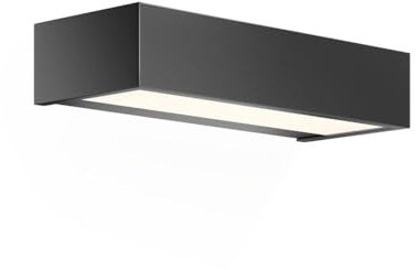 Decor Walther Box Wandleuchte LED 2.700 K, schwarz matt, 25 cm