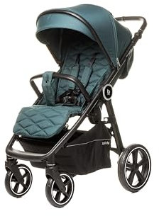 Xplode Lite Kinderwagen buggy bis 22 kg, Moskitonetz, UV50-Sonnenschutz, isolierter Fußsack (Teal Green)