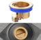 Scarico a pavimento per uso domestico, valvola via, scolapiatti doccia, scarico pavimento, copertura anti-scarico, filtro per acque reflue, per cucina, bagno, valvola, fognatura
