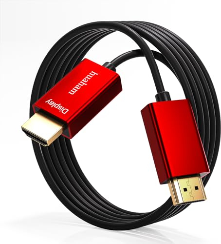 huaham 8K HDMI 2.1 Glasfaser kabel 10M 48Gbps Ultra High Speed Kabel Unterstützung 8K@60 4K@120 eARC RTX 3090 HDCP 2.2 & 2.3 Dolby kompatibel mit PS5/Xbox-Serie X/Blu-Ray/TV Box/HDTV/Projector
