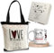 ETKR - Regalos Originales para Parejas - Regalo para Novia - Regalos San Valentin - Pack Taza + Tote Bag - San Valentin - Regalo Pareja, Enamorados, Novia, Novio, Para Hombre, Mujer- Perfect Match