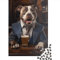 GQmoney XL Bully 1000 Teile Puzzle | Puzzle | Nachhaltiges Puzzle für Erwachsene | Premium-Puzzle aus 100% Holz | Lustige Spiele 1000 Stück (75 x 50 cm)