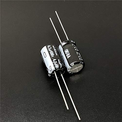 30 Stück 400 V 4,7 uF VR-Serie 10 x 16 mm 400 V 4,7 uF Aluminium-Elektrolytkondensator