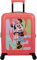 American Tourister Dashpop Disney - Spinner S, Erweiterbarer Handgepäck, 55 cm, 41/47 L, Mehrfarbig (Minnie Pop Letters)