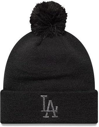 New Era Beanie MLB Strickmütze Baseball Bommelmütze Damen Frauen Mädchen Mütze Winter