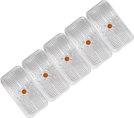 Wiederverwendbarer Silicagel Entfeuchter 40g, Farbwechselnd, 5 Stück | Aluminiumdose mit Indikator, Aktivierbar durch Erwärmen, für Werkzeugkoffer und Schränke