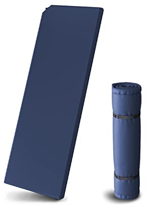 Kronenburg Isomatte Selbstaufblasend 200 x 66 x 10 cm in Blau