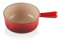 Le Creuset Caquelon aus Gusseisen, 22 cm, 2,6 Liter, Kirschrot, 20007220602460
