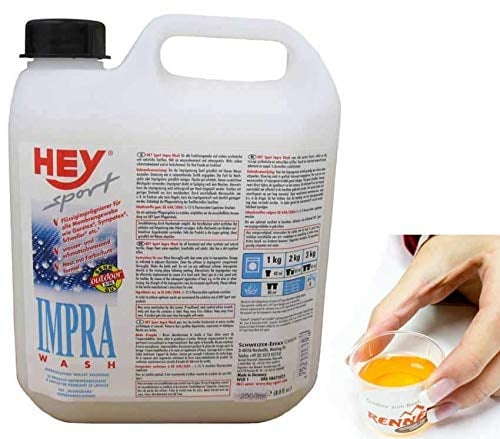 HEY sport IMPRA Wash-In Flüssigimprägnierer Imprägnierwaschmittel für Textilien wie GORETEX, SYMPATEX, 2.5 l