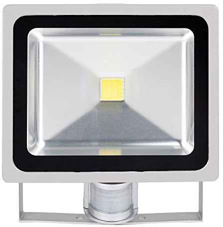 LED-Strahler 30 Watt mit Infrarot-Bewegungsmelder Flutlicht Baustrahler Scheinwerfer Strahler - POWLI241