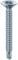 Mustad: 500 viti Drillex® Autoperforanti, Testa Svasata Piana, 3.5x16 mm, Zincate Bianche